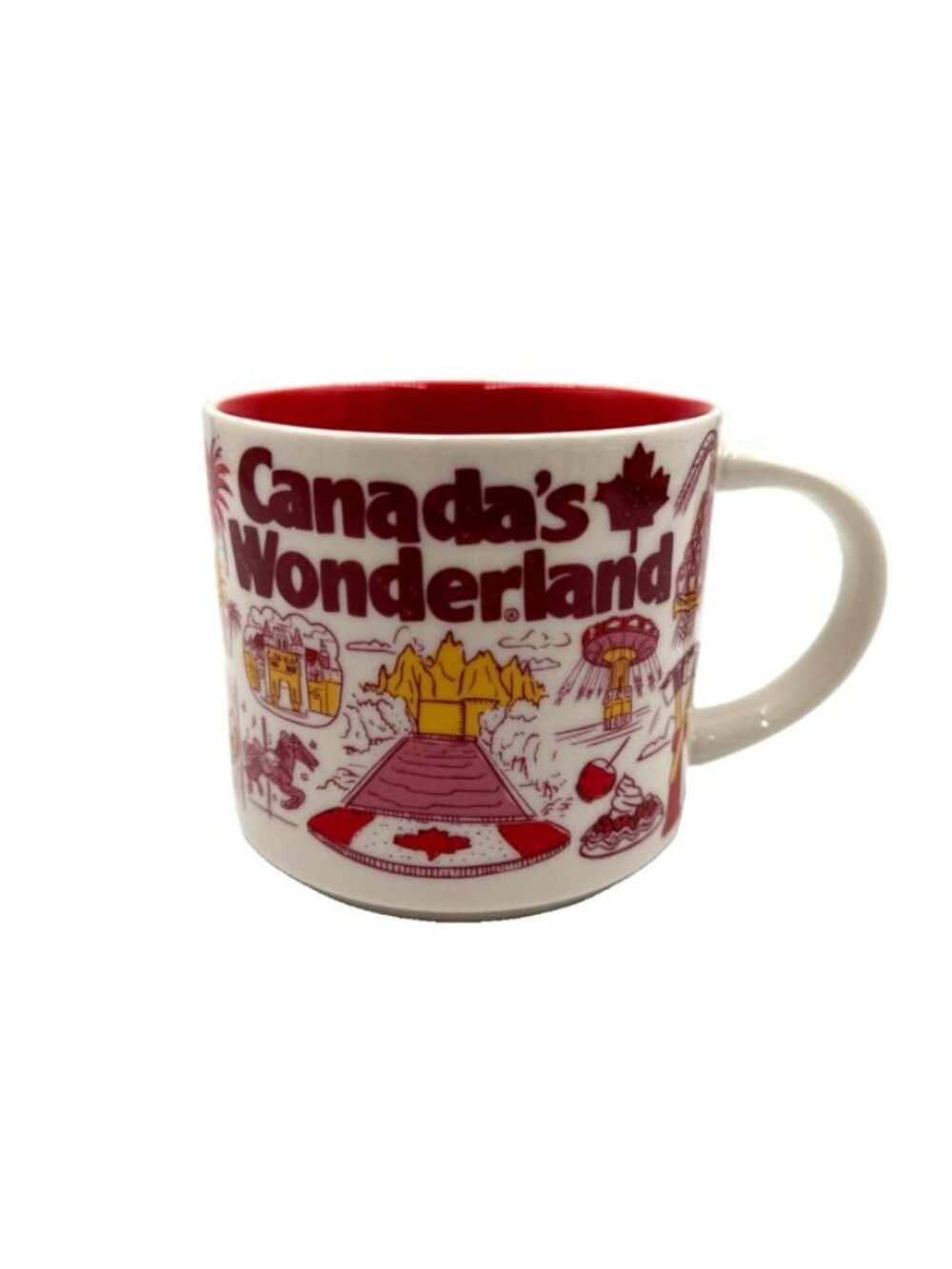 New Starbucks Been There Series Canada's Wonderland 14oz Ceramic Mug Coffee/Tea